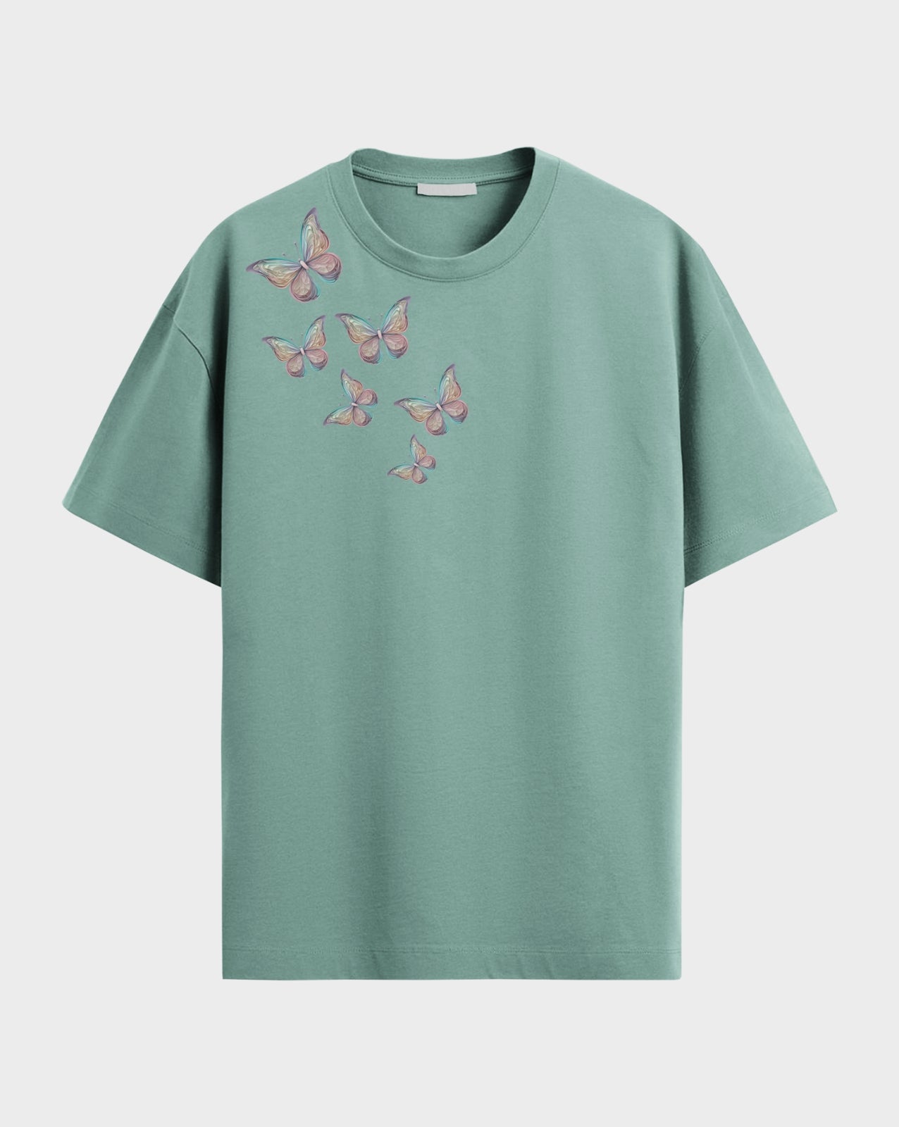 Premium Graphic Flying Butterfly Tshirt