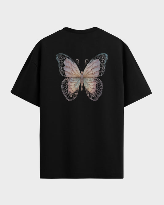 Premium Graphic Butterfly on back Tshirt