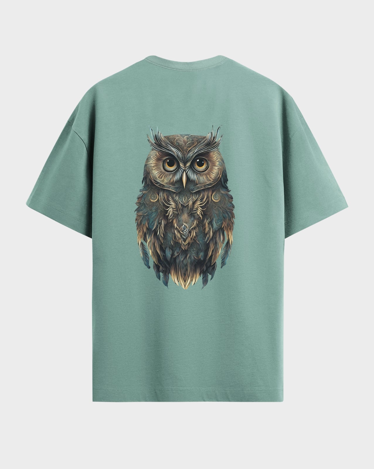 Premium Graphic Night Wisdom both side printed Tshirt