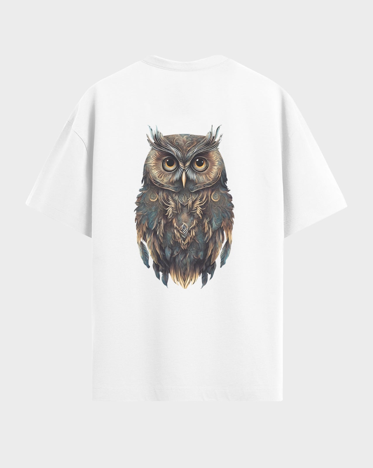 Premium Graphic Night Wisdom both side printed Tshirt