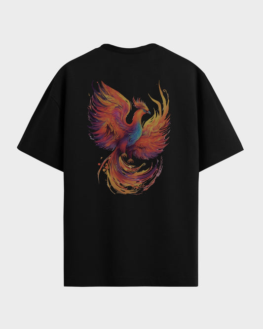 Premium Graphic Rising Phoenix both side printed Tshirt