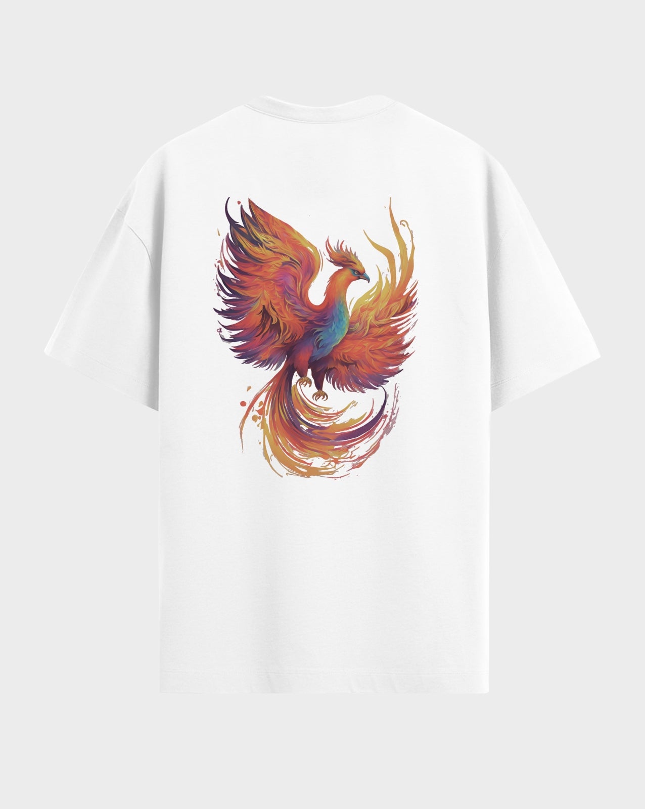 Premium Graphic Rising Phoenix both side printed Tshirt