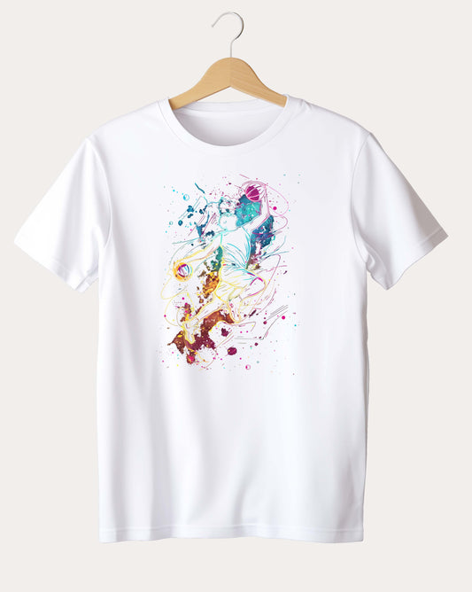 Premium Basketball Splash Graphic T-shirt
