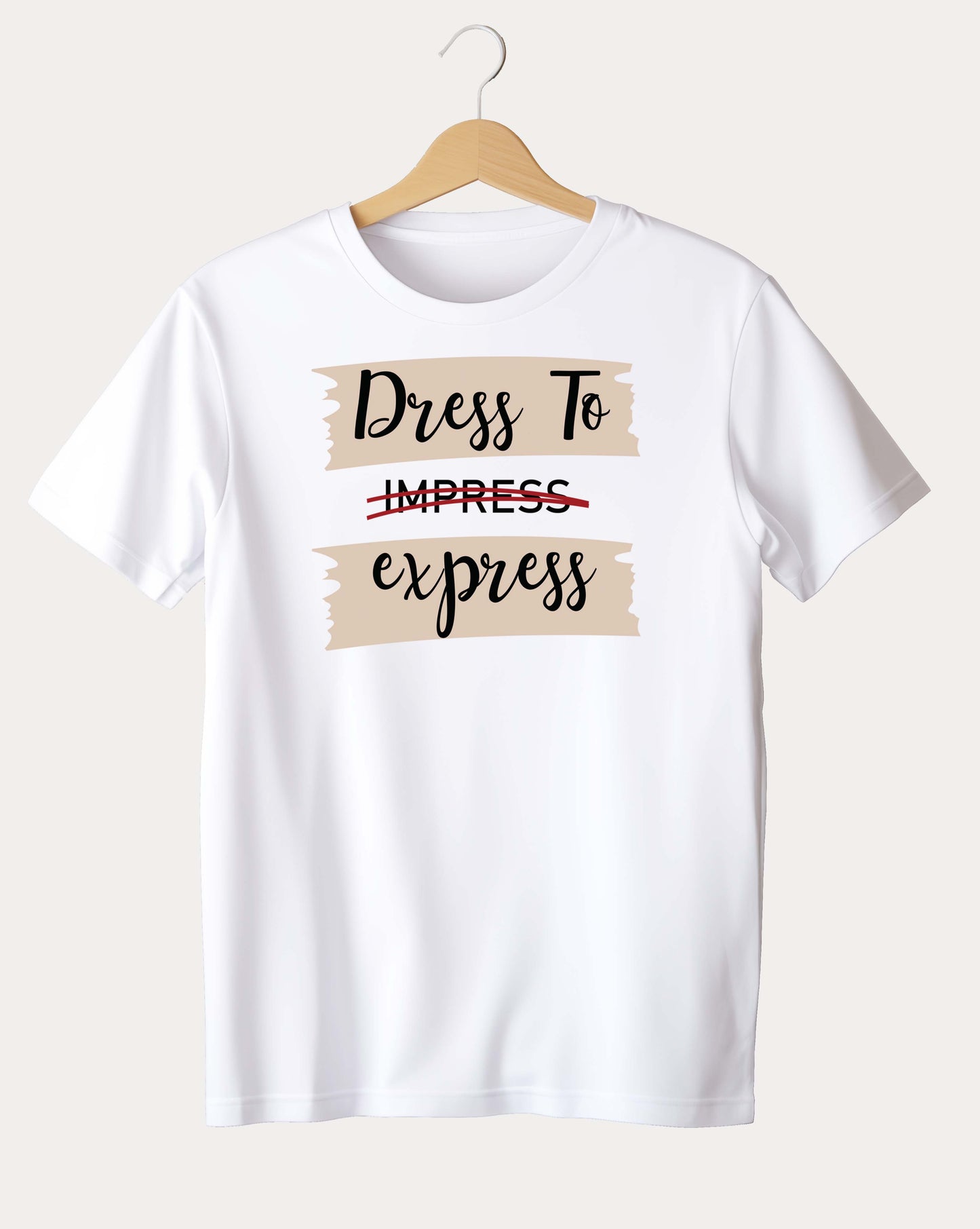 Premium Trendy Dress to Express T-shirt