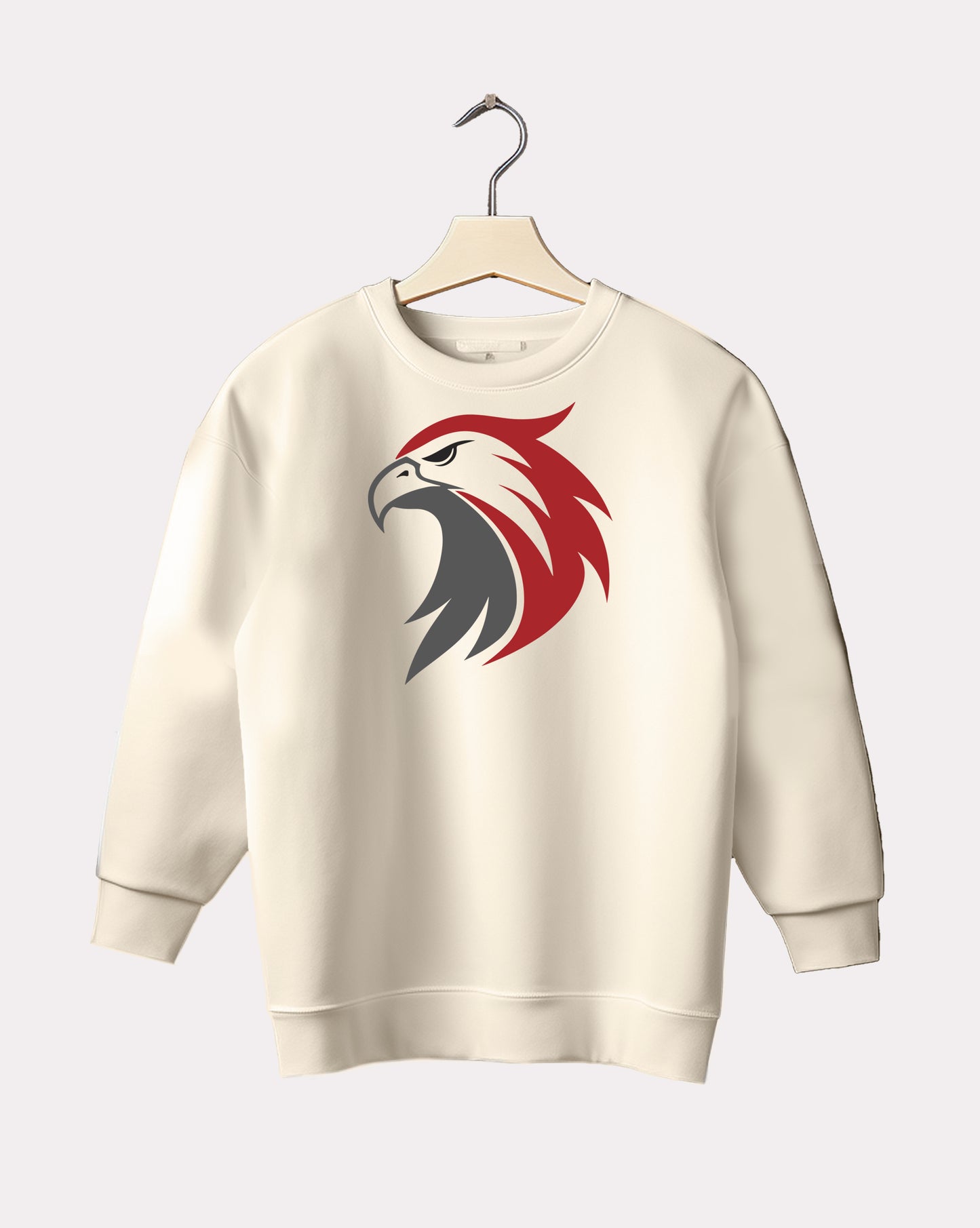 DELUX - Trendy Eagle Design Crewneck